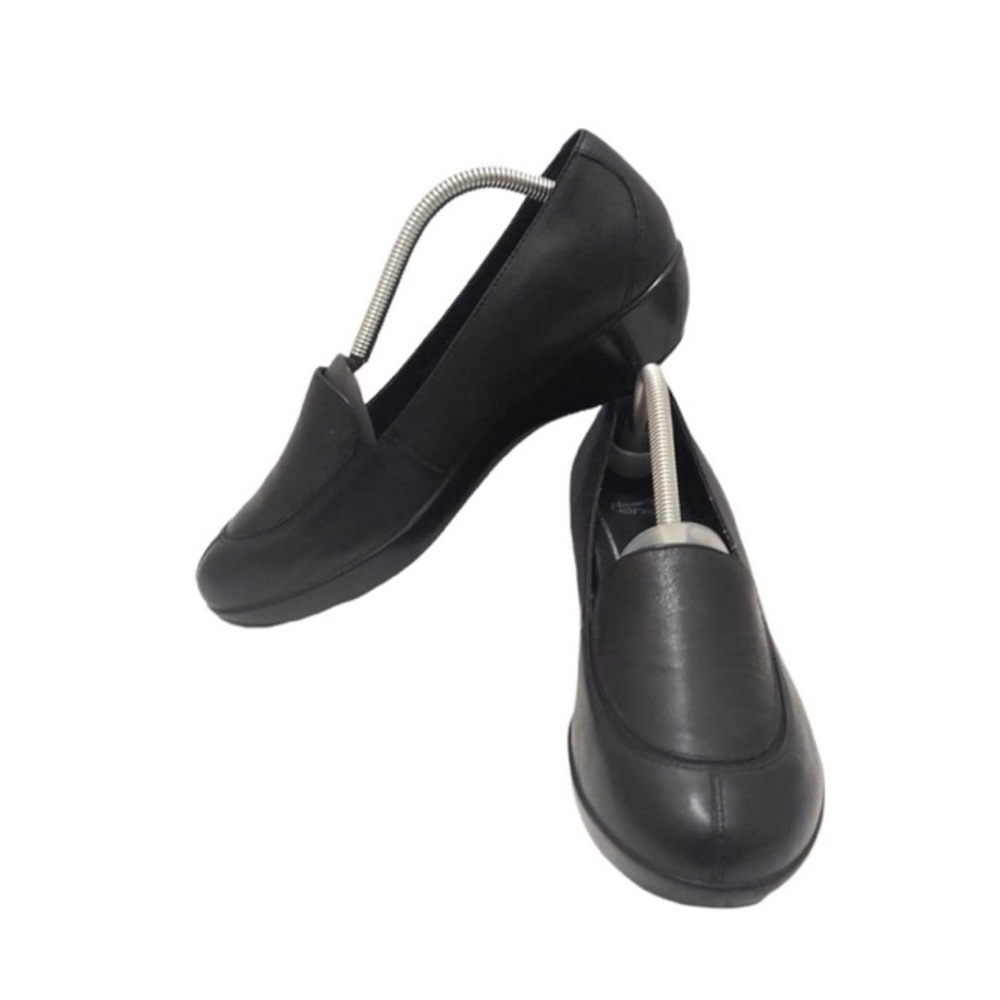 Dansko Debra Nappa Black Leather Loafers Shoes Size 41 US 10.5 / 11 - Picture 2 of 10